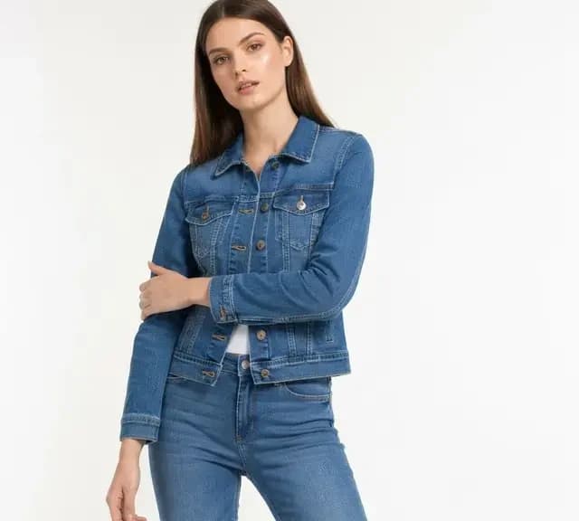 RICHMAN Men’s Elegant Navy Color Woven Jacket