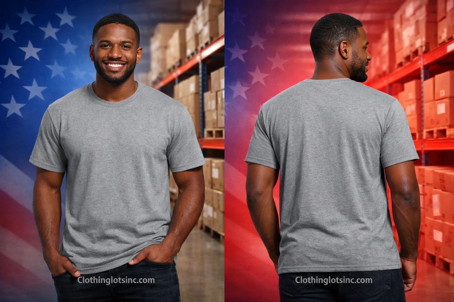 Black Cotton T-Shirts